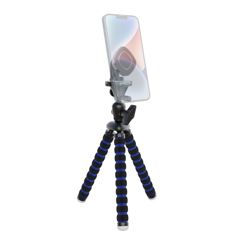 Arkon 11 inch Tripod Mount with Magnetic Phone Holder for Streaming Live Video Retail Black - Image 1